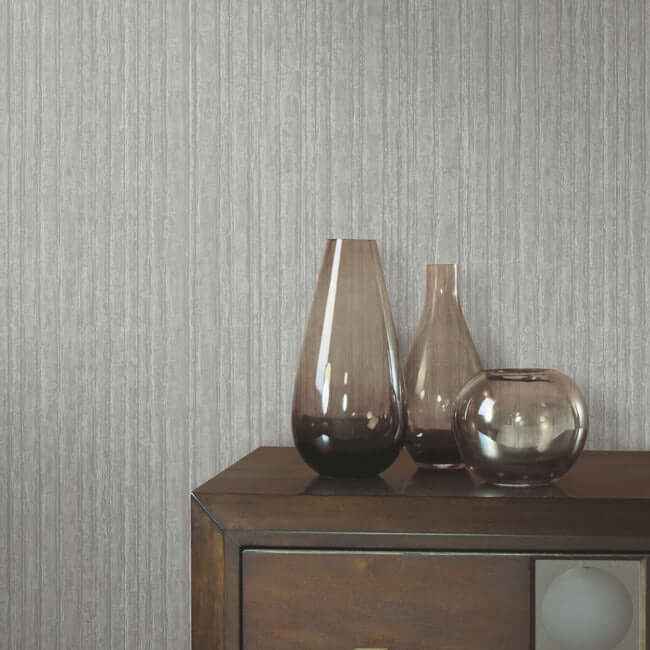 Vintage Tin Brushed Nickel Wallpaper - York Wallcoverings - RRD7606N - York Wallcoverings Wallpaper
