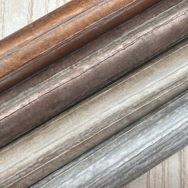 vintage-tin-pearl-trax-wallpaper-york-wallcoverings-rrd7604n - York Wallcoverings Wallpaper