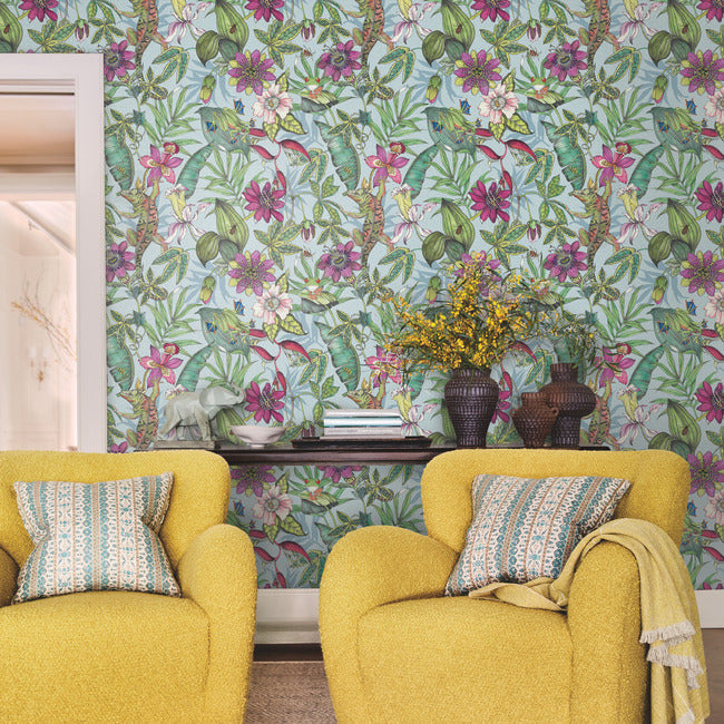 rainforest-wallpaper-blue-multi-york-wallcoverings-bl1701