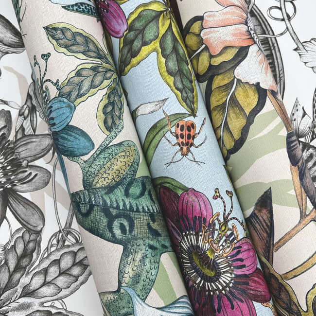 rainforest-cream-wallpaper-york-wallcoverings-bl1704 - York Wallpaper Wallpaper