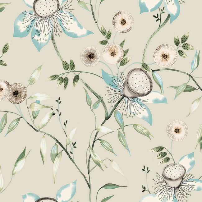 dream-blossom-taupe-aqua-wallpaper-york-wallcoverings-bl1794