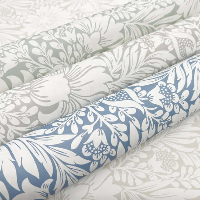 modern-acanthus-mist-peel-stick-wallpaper-york-wallcoverings-psw1444rl - York Wallpaper Wallpaper