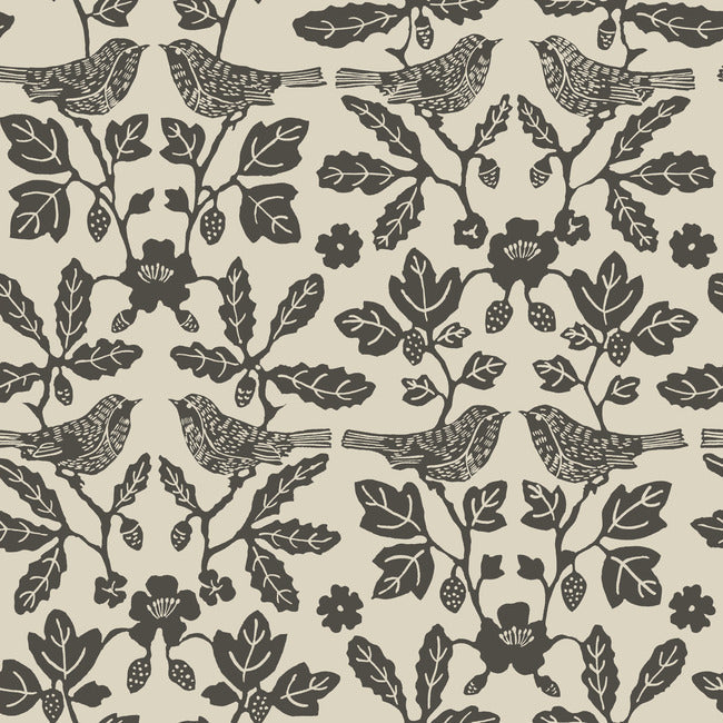 sparrow-oak-premium-peel-stick-wallpaper-linen-charcoal-york-wallcoverings-psw1442rl