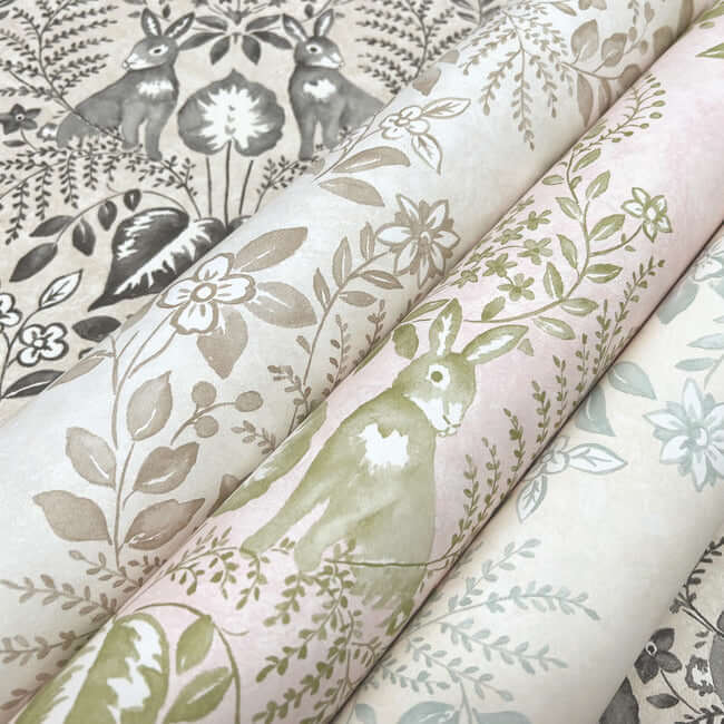 cottontail-toile-linen-charcoal-peel-stick-wallpaper-york-wallcoverings-psw1433rl - York Wallpaper Wallpaper