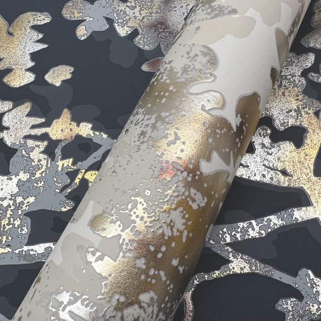 shimmering-foliage-wallpaper-black-multi-york-wallcoverings-nw3580