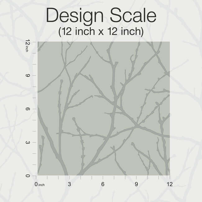 trees-silhouette-eucalyptus-silver-wallpaper-york-wallcoverings-md7124 - York Wallpaper Wallpaper