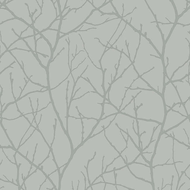 trees-silhouette-smokey-blue-silver-wallpaper-york-wallcoverings-md7123 - York Wallpaper Wallpaper