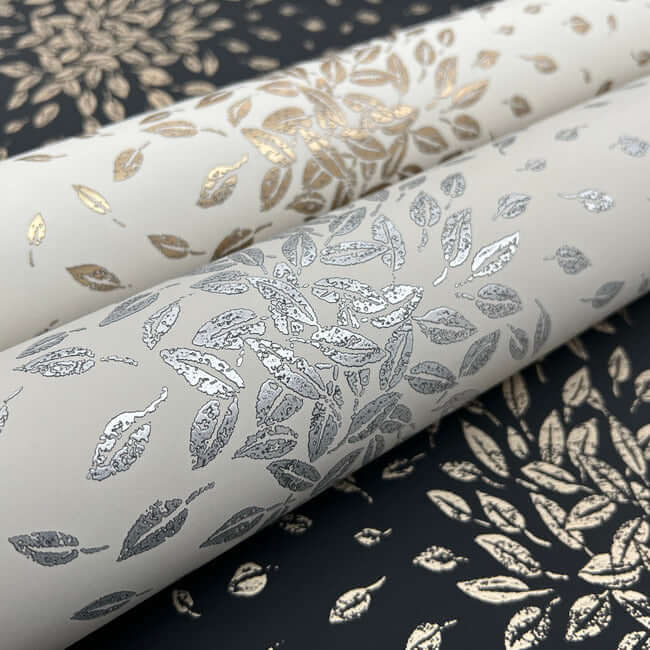 petite-leaves-cream-gold-wallpaper-york-wallcoverings-md7103 - York Wallcoverings Wallpaper