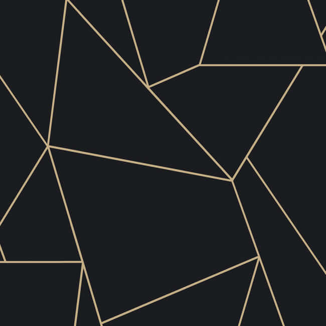 nazca-black-gold-wallpaper-york-wallcoverings-md7181 - York Wallcoverings Wallpaper