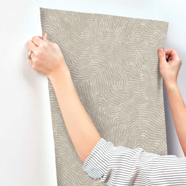 modern-wood-taupe-wallpaper-york-wallcoverings-oi0712 - York Wallpaper Wallpaper