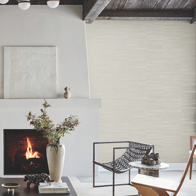 line-stripe-wallpaper-beige-york-wallcoverings-oi0665 - York Wallcoverings Wallpaper