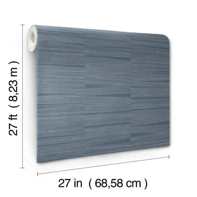 line-stripe-wallpaper-indigo-york-wallcoverings-oi0663 - York Wallcoverings Wallpaper