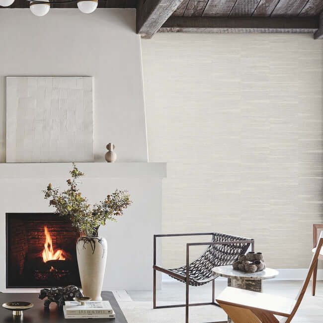 line-stripe-putty-wallpaper-york-wallcoverings-oi0666 - York Wallpaper Wallpaper