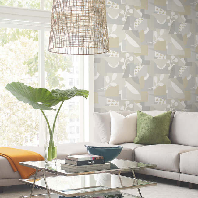 cut-outs-wallpaper-neutral-multi-york-wallcoverings-oi0672 - York Wallcoverings Wallpaper