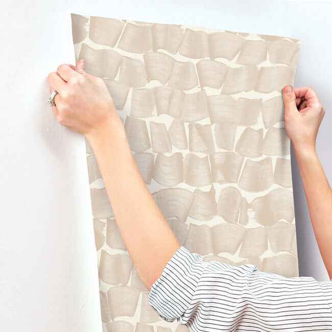 Brushed Ink Blush Wallpaper - York Wallcoverings - OI0653 - York Wallcoverings Wallpaper