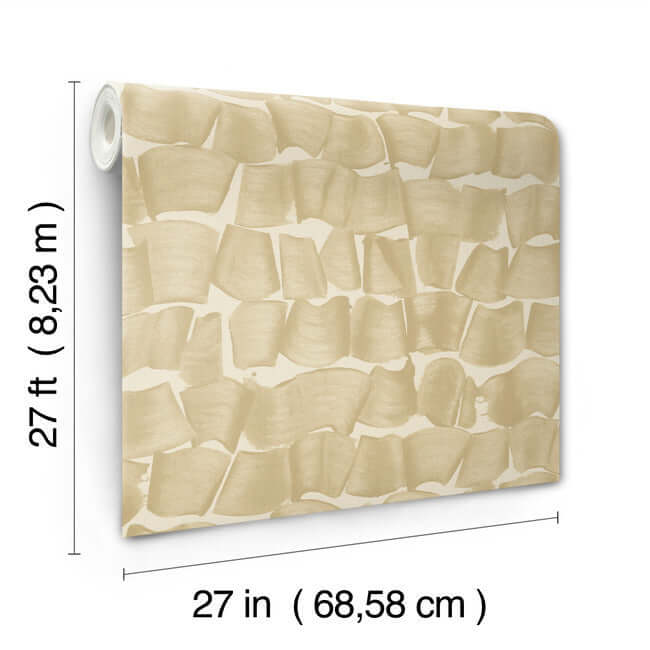brushed-ink-wallpaper-golden-york-wallcoverings-oi0652 - York Wallcoverings Wallpaper