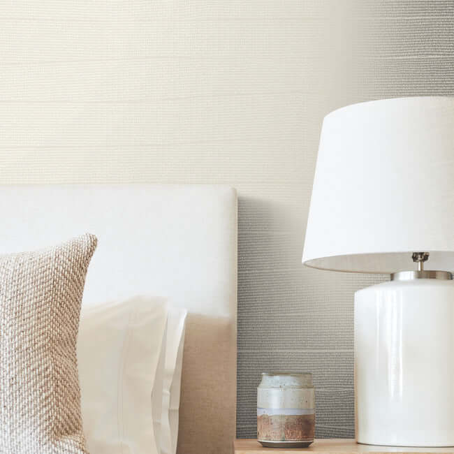 natural-grid-wallpaper-beige-york-wallcoverings-oi0696 - York Wallcoverings Wallpaper