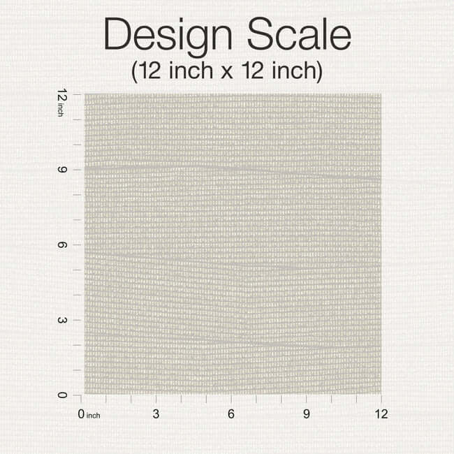natural-grid-wallpaper-gray-york-wallcoverings-oi0692 - York Wallcoverings Wallpaper
