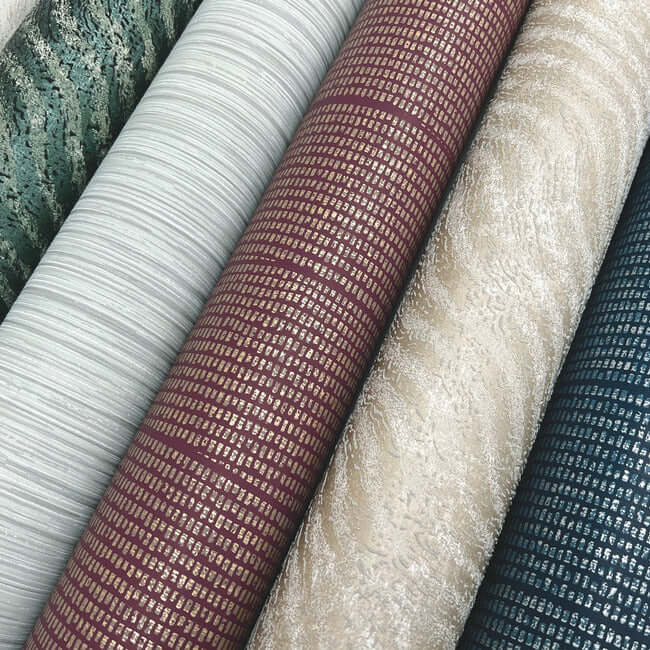 natural-grid-wallpaper-mulberry-york-wallcoverings-oi0691 - York Wallcoverings Wallpaper