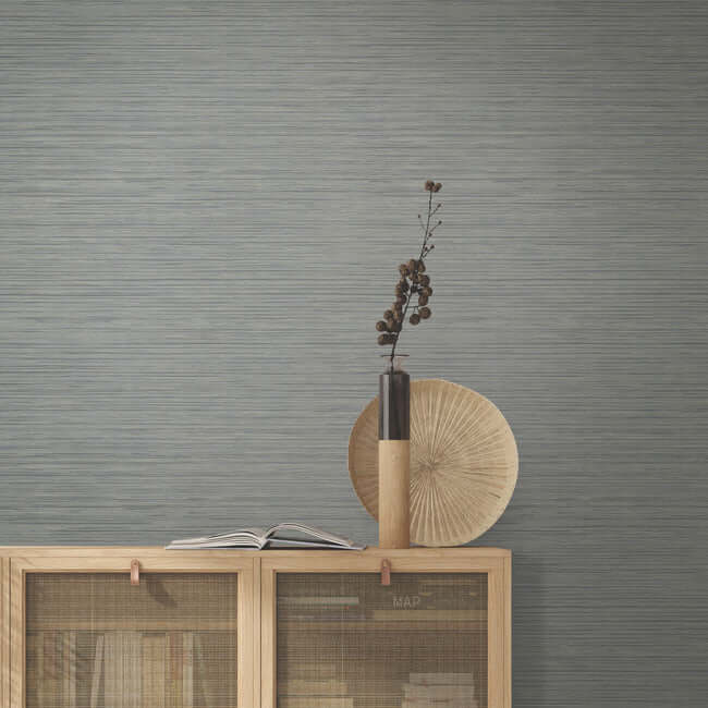 vista-wallpaper-charcoal-york-wallcoverings-oi0735 - York Wallcoverings Wallpaper