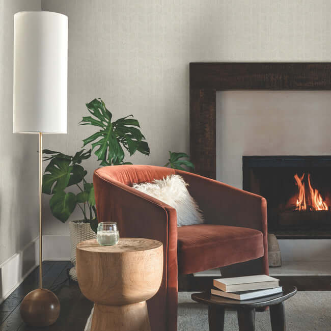 flatiron-geometric-wallpaper-pearl-gray-york-wallcoverings-oi0644 - York Wallcoverings Wallpaper