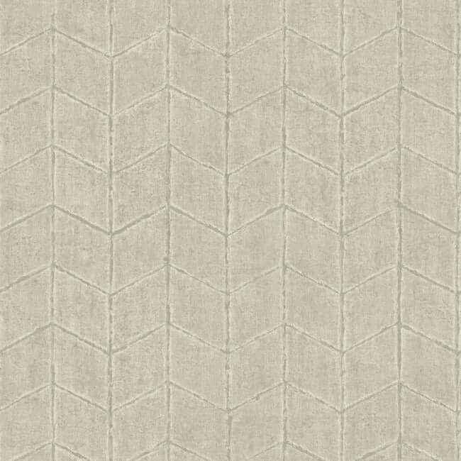 Flatiron Geometric Taupe Wallpaper - York Wallcoverings - OI0643 - York Wallcoverings Wallpaper
