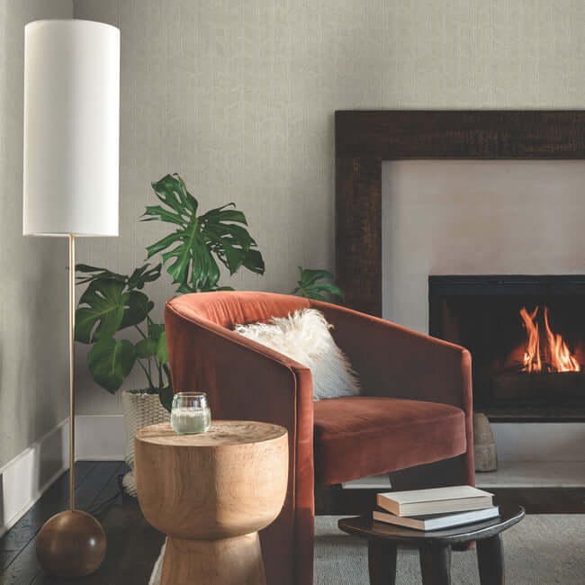 flatiron-geometric-taupe-wallpaper-york-wallcoverings-oi0643 - York Wallpaper Wallpaper