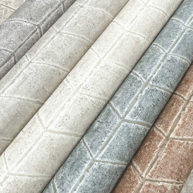 flatiron-geometric-taupe-wallpaper-york-wallcoverings-oi0643 - York Wallpaper Wallpaper