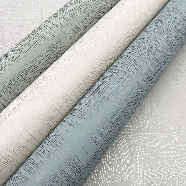 Wicker Dot Slate Blue Wallpaper - York Wallcoverings - OI0634 - York Wallcoverings Wallpaper