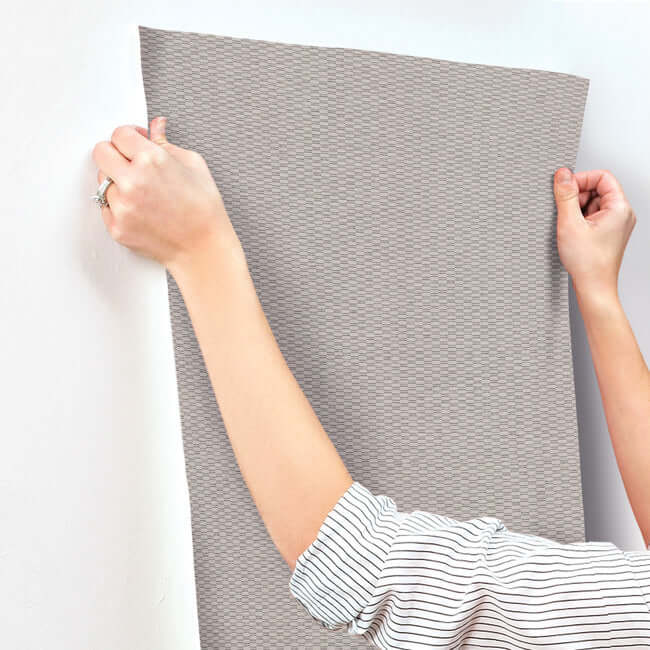 checkerboard-wallpaper-gray-york-wallcoverings-oi0722 - York Wallcoverings Wallpaper