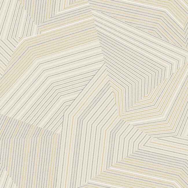 Dotted Maze Taupe Wallpaper - York Wallcoverings - OI0612 - York Wallcoverings Wallpaper