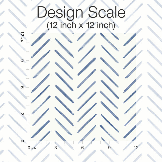 painted-herringbone-peel-and-stick-wallpaper-navy-york-wallcoverings-psw1526rl