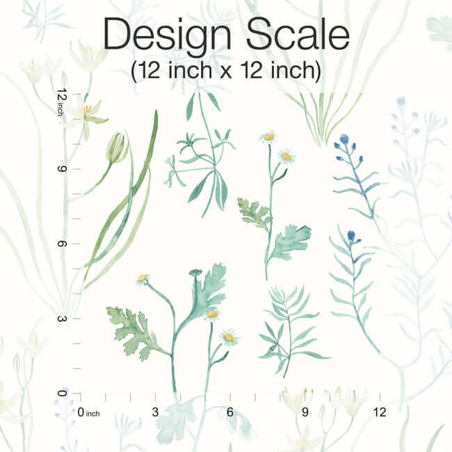 alpine-botanical-peel-and-stick-wallpaper-blue-york-wallcoverings-psw1520rl - York Wallcoverings Wallpaper