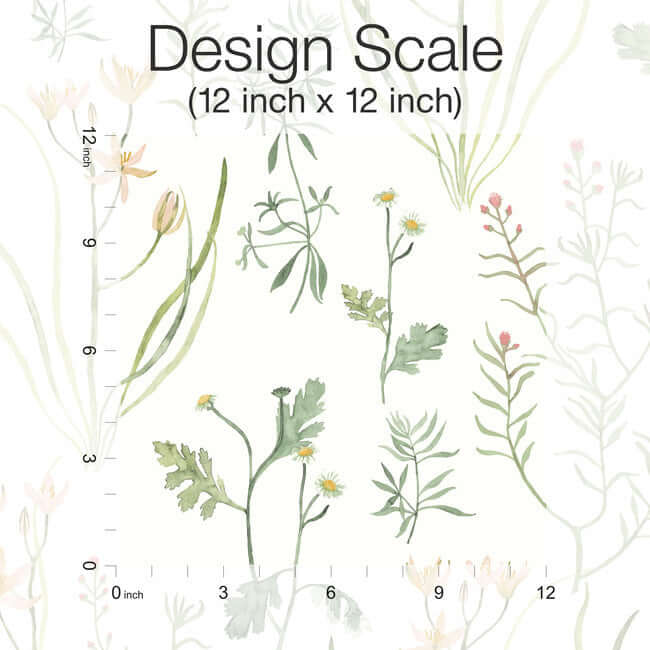 alpine-botanical-peel-and-stick-wallpaper-peach-york-wallcoverings-psw1519rl - York Wallcoverings Wallpaper