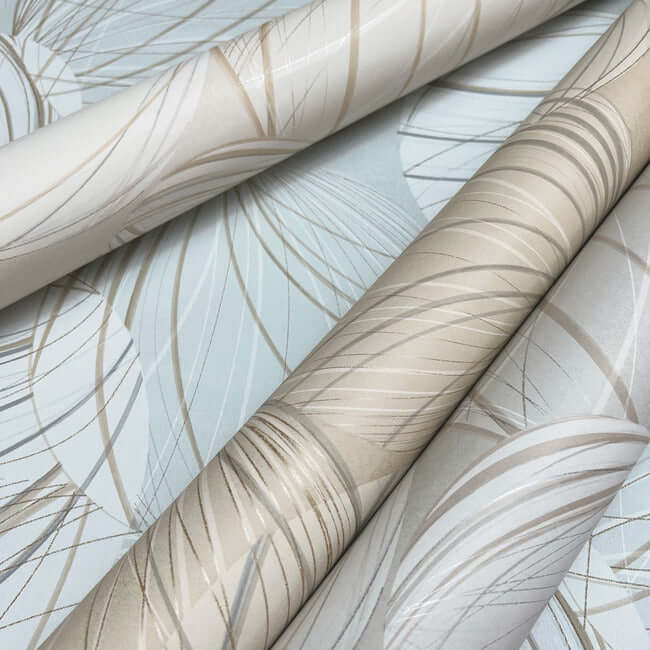 floating-lanterns-taupe-wallpaper-york-wallcoverings-ev3908 - York Wallpaper Wallpaper