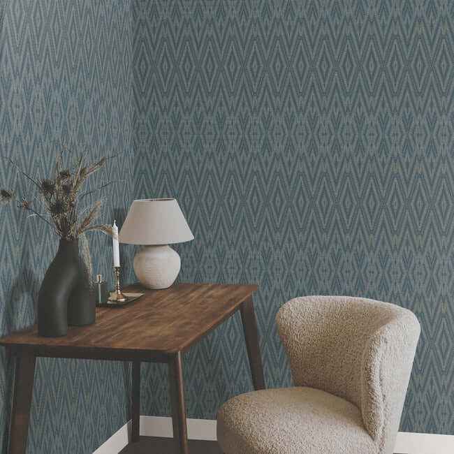 Diamond Marquise Tropicana Wallpaper - York Wallcoverings - EV3915 - York Wallcoverings Wallpaper