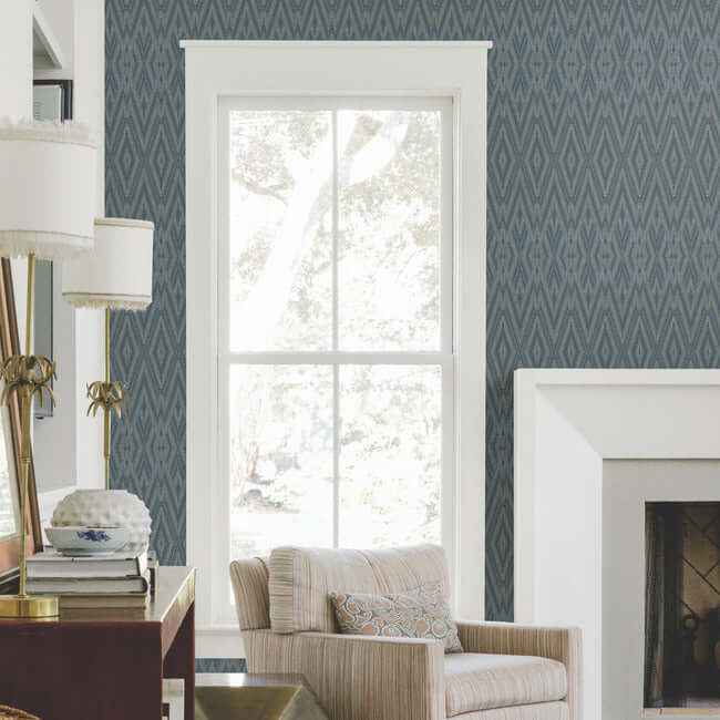 Diamond Marquise Tropicana Wallpaper - York Wallcoverings - EV3915 - York Wallcoverings Wallpaper
