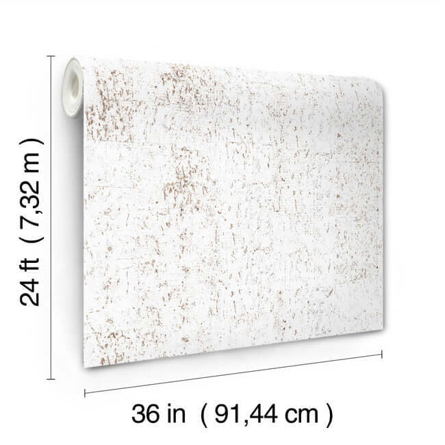 cork-bright-white-gold-wallpaper-york-wallcoverings-ev3902 - York Wallcoverings Wallpaper