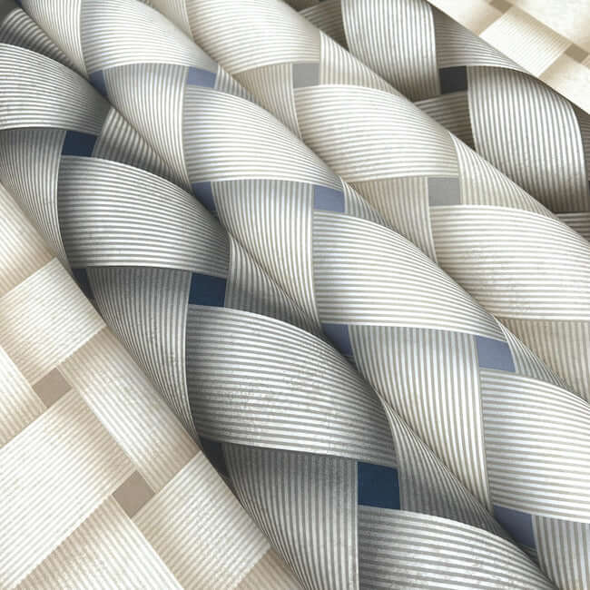 bayside-basket-weave-mocha-wallpaper-york-wallcoverings-ev3966 - York Wallcoverings Wallpaper