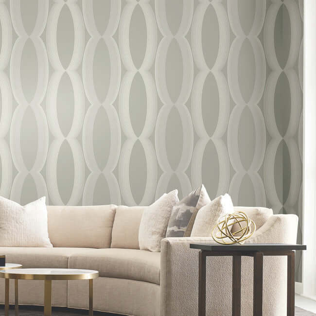 progression-ogee-light-neutral-wallpaper-york-wallcoverings-ev3983 - York Wallcoverings Wallpaper