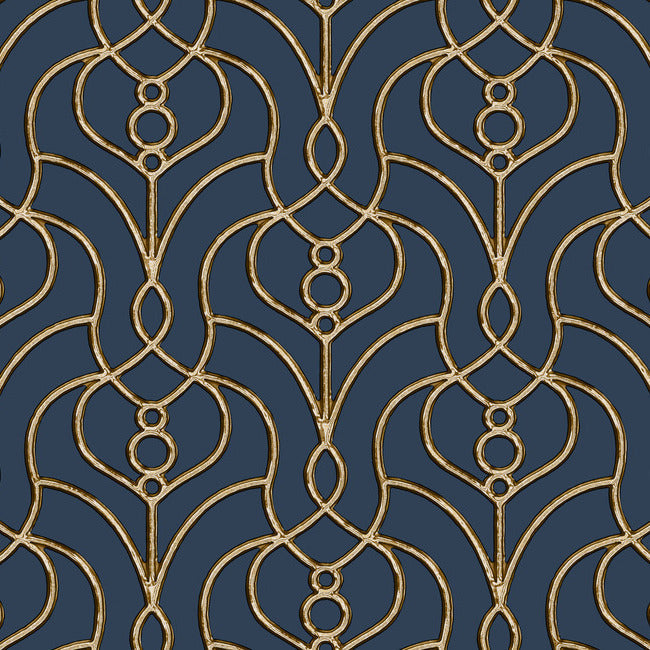 divine-trellis-wallpaper-navy-york-wallcoverings-ev3946