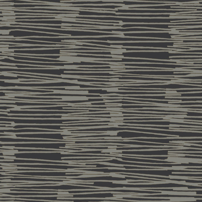 nikki-chu-water-reed-thatch-wallpaper-black-gold-york-wallcoverings-ag2095