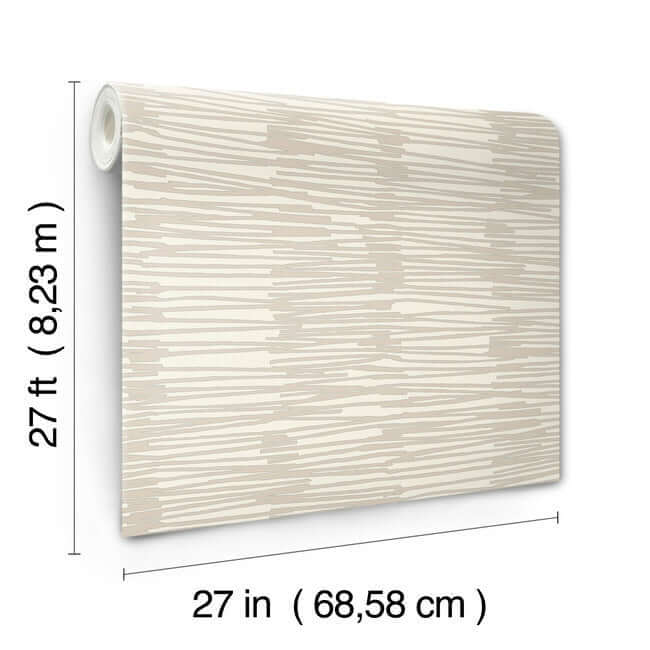 water-reed-thatch-linen-silver-wallpaper-york-wallcoverings-ag2093 - York Wallcoverings Wallpaper