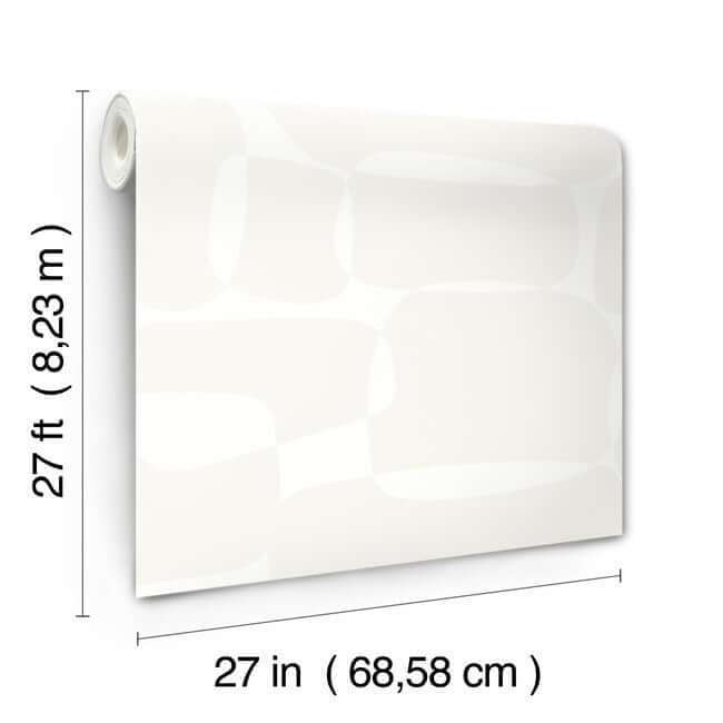 block-white-ivory-wallpaper-york-wallcoverings-ag2072 - York Wallpaper Wallpaper