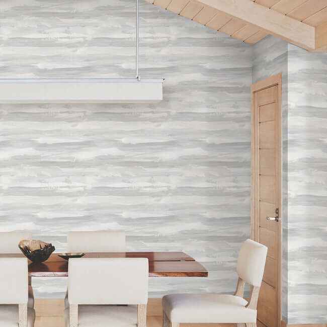 On The Horizon Grey & Slate Wallpaper - York Wallcoverings - AG2013