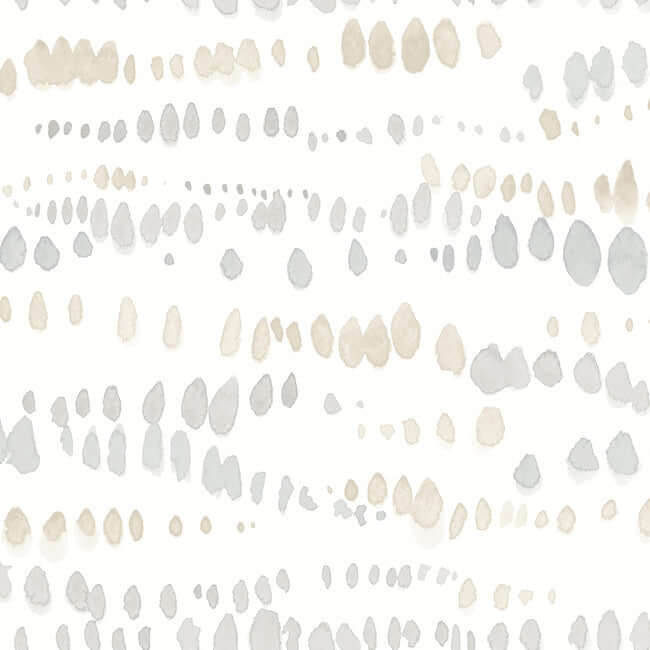 dewdrops-neutral-wallpaper-york-wallcoverings-ag2048 - York Wallcoverings Wallpaper