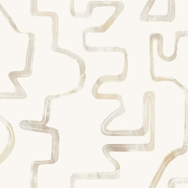 abstract-aura-caramel-cream-wallpaper-york-wallcoverings-ag2052 - York Wallpaper Wallpaper