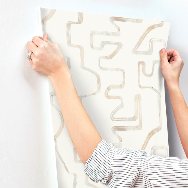 abstract-aura-wallpaper-caramel-cream-york-wallcoverings-ag2052