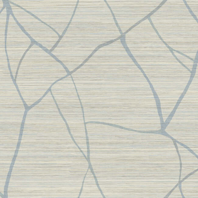 raska-smokey-blue-wallpaper-york-wallcoverings-ag2086 - York Wallcoverings Wallpaper