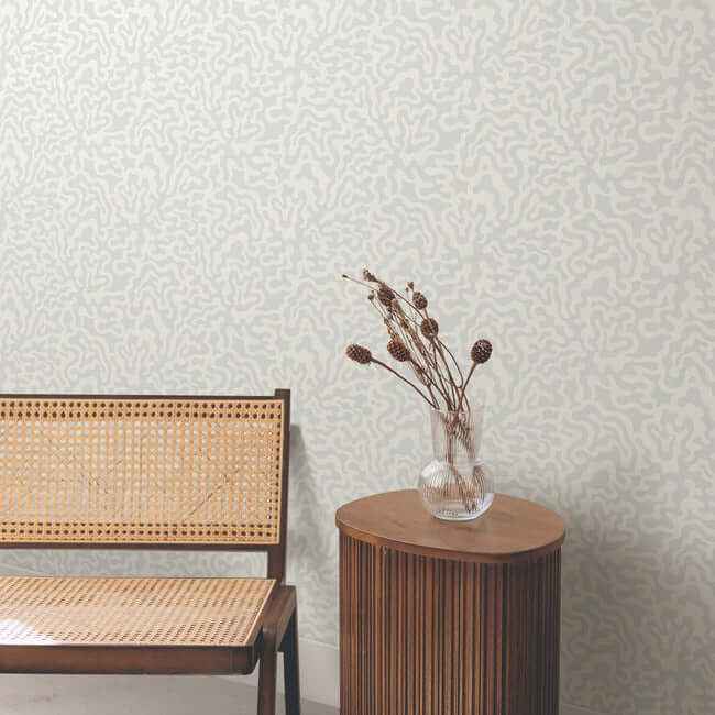 Nebulous Cloud Duck Egg Wallpaper - York Wallcoverings - AG2022 - York Wallcoverings Wallpaper